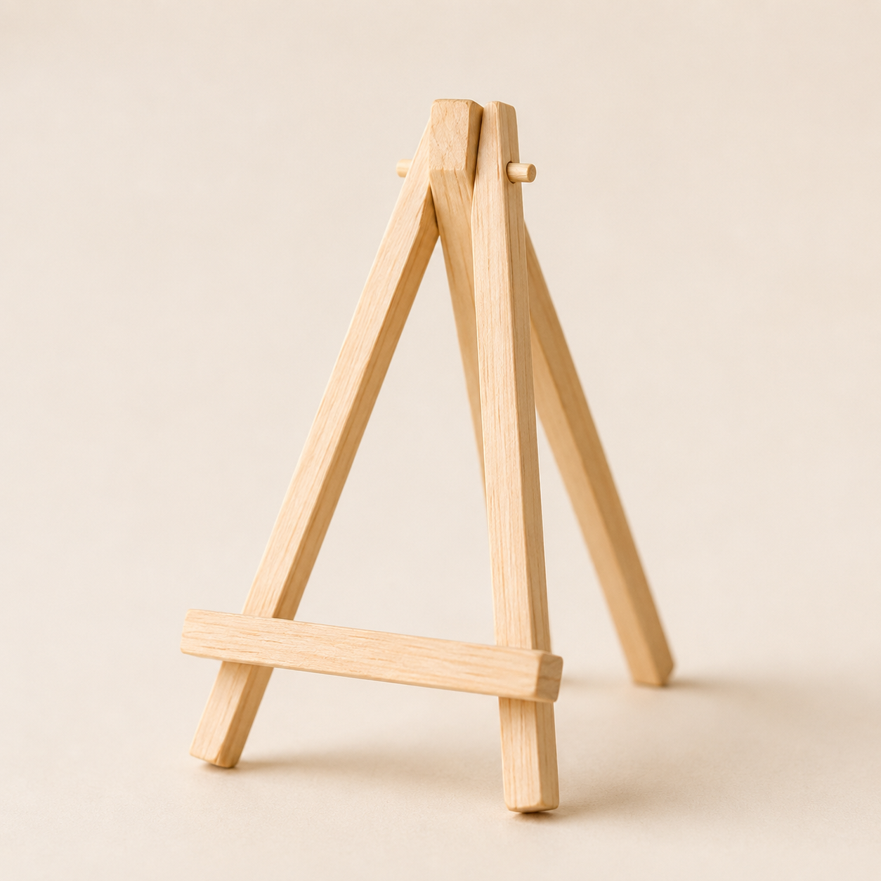 Houten mini schildersezel